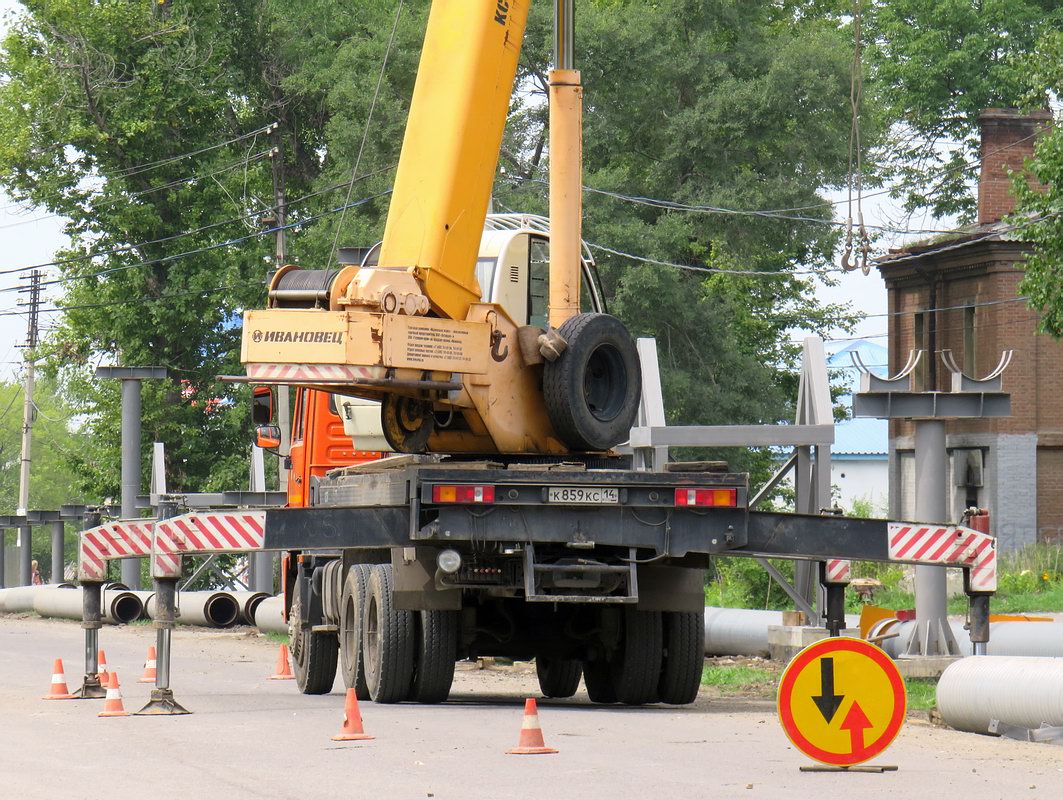 Саха (Якутия), № К 859 КС 14 — КамАЗ-65116-A4(23)