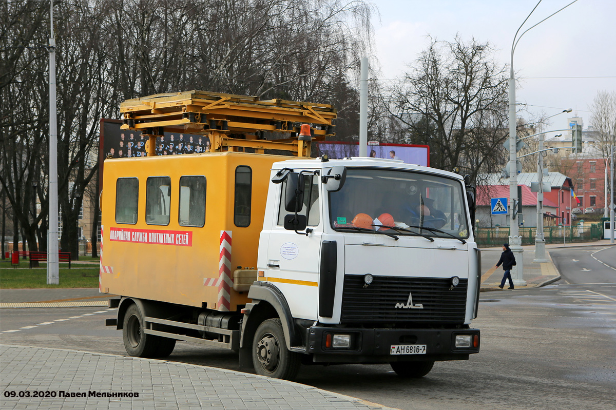 Минск, № АН 6816-7 — МАЗ-4370 (общая модель)
