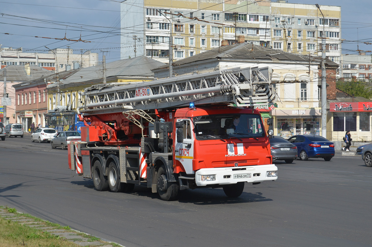 Тульская область, № Р 846 ОМ 71 — КамАЗ-65115-A4(23)