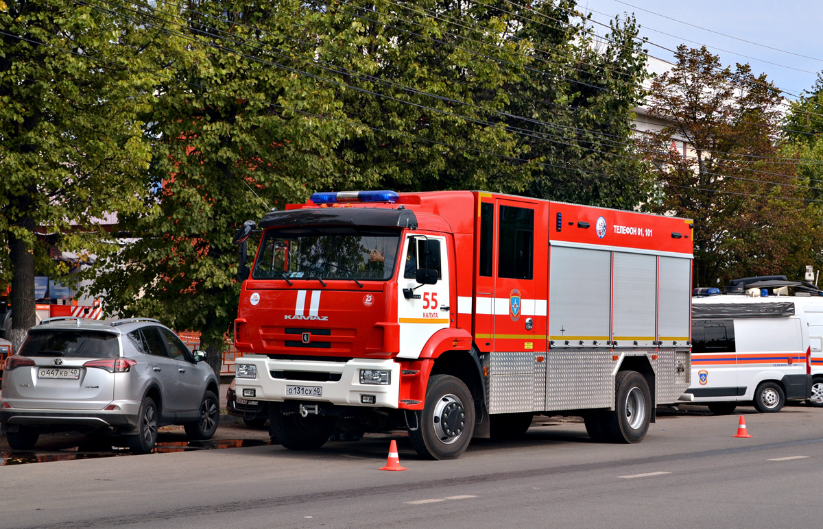 Калужская область, № О 131 СХ 40 — КамАЗ-43265-D5(66)
