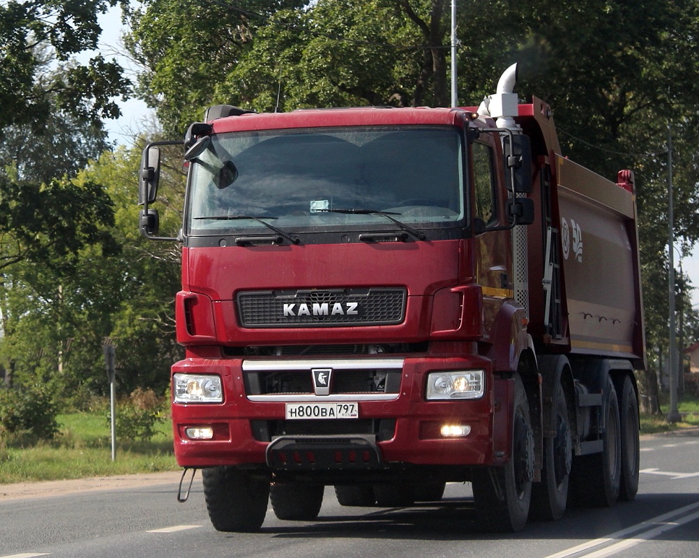 Москва, № Н 800 ВА 797 — КамАЗ-65801-T5(68)