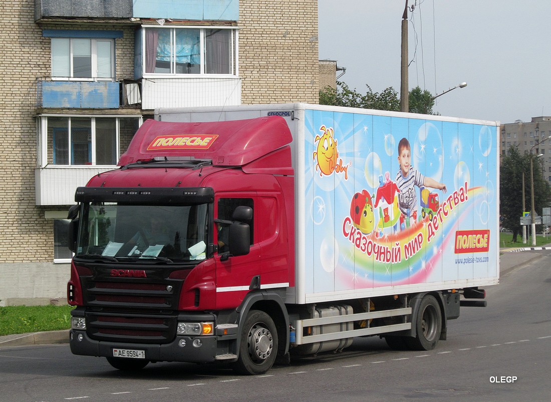 Брестская область, № АЕ 9594-1 — Scania ('2004) P230