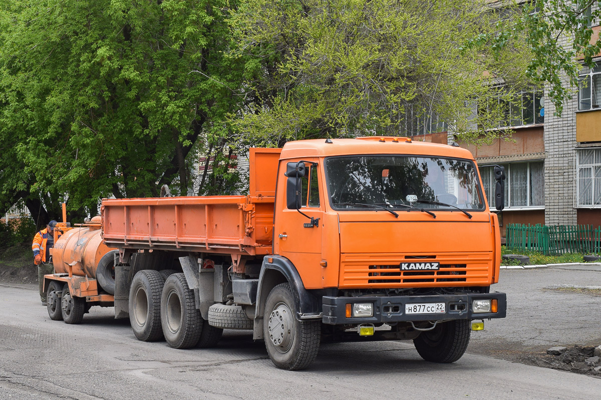 Алтайский край, № Н 877 СС 22 — КамАЗ-53215-13 [53215N]