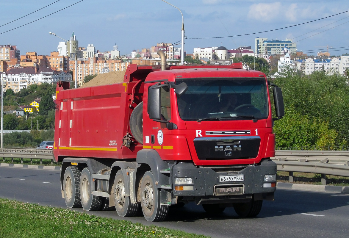 Москва, № Е 676 ХЕ 777 — MAN TGS 41.400