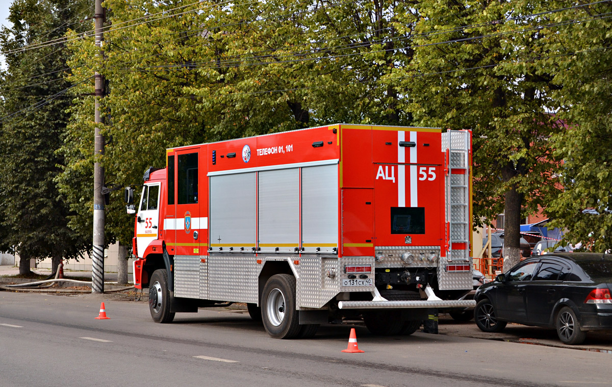 Калужская область, № О 131 СХ 40 — КамАЗ-43265-D5(66)