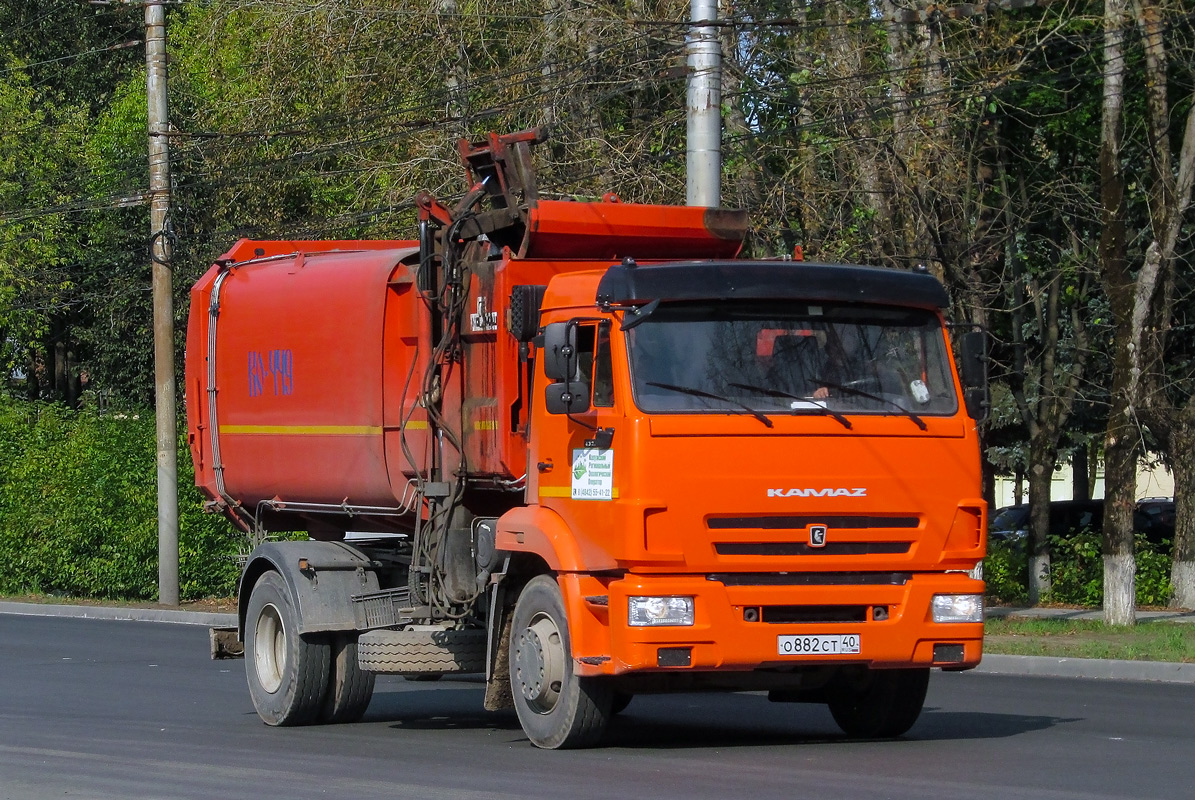 Калужская область, № О 882 СТ 40 — КамАЗ-43253-G5(69)
