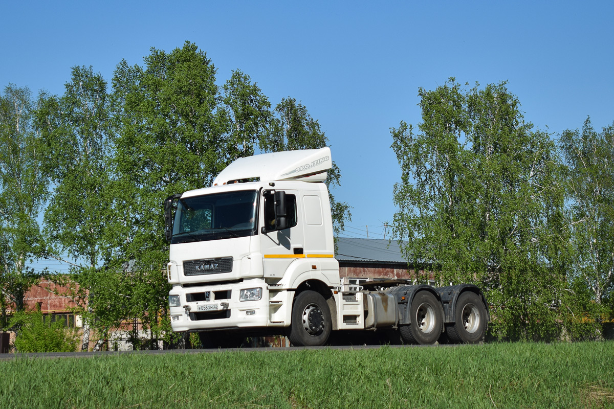 Алтайский край, № Е 056 ХМ 22 — КамАЗ-65206-T5(68)