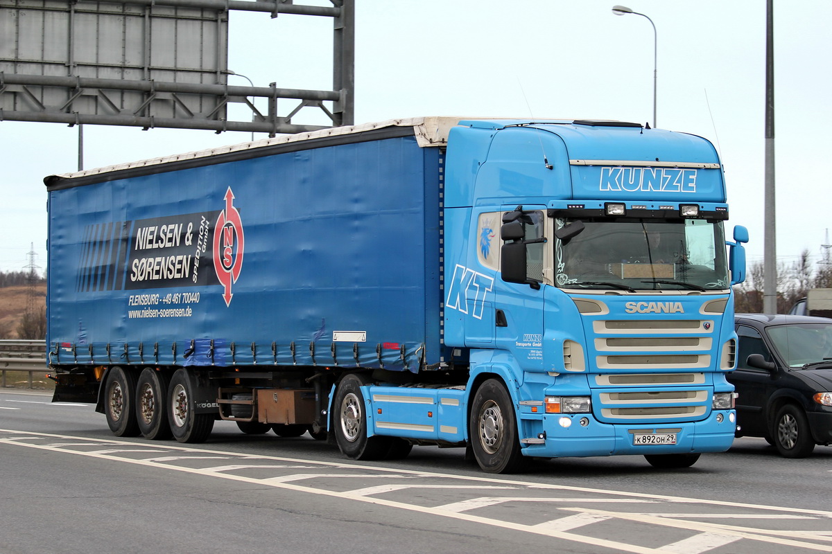 Архангельская область, № К 892 ОН 29 — Scania ('2004) R420