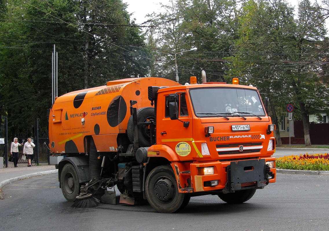 Калужская область, № Н 931 УВ 40 — КамАЗ-53605-A4(23)