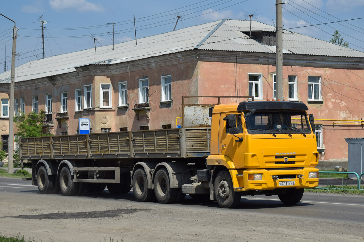 Алтайский край, № Н 341 ТУ 22 — КамАЗ-65116-N3(78)