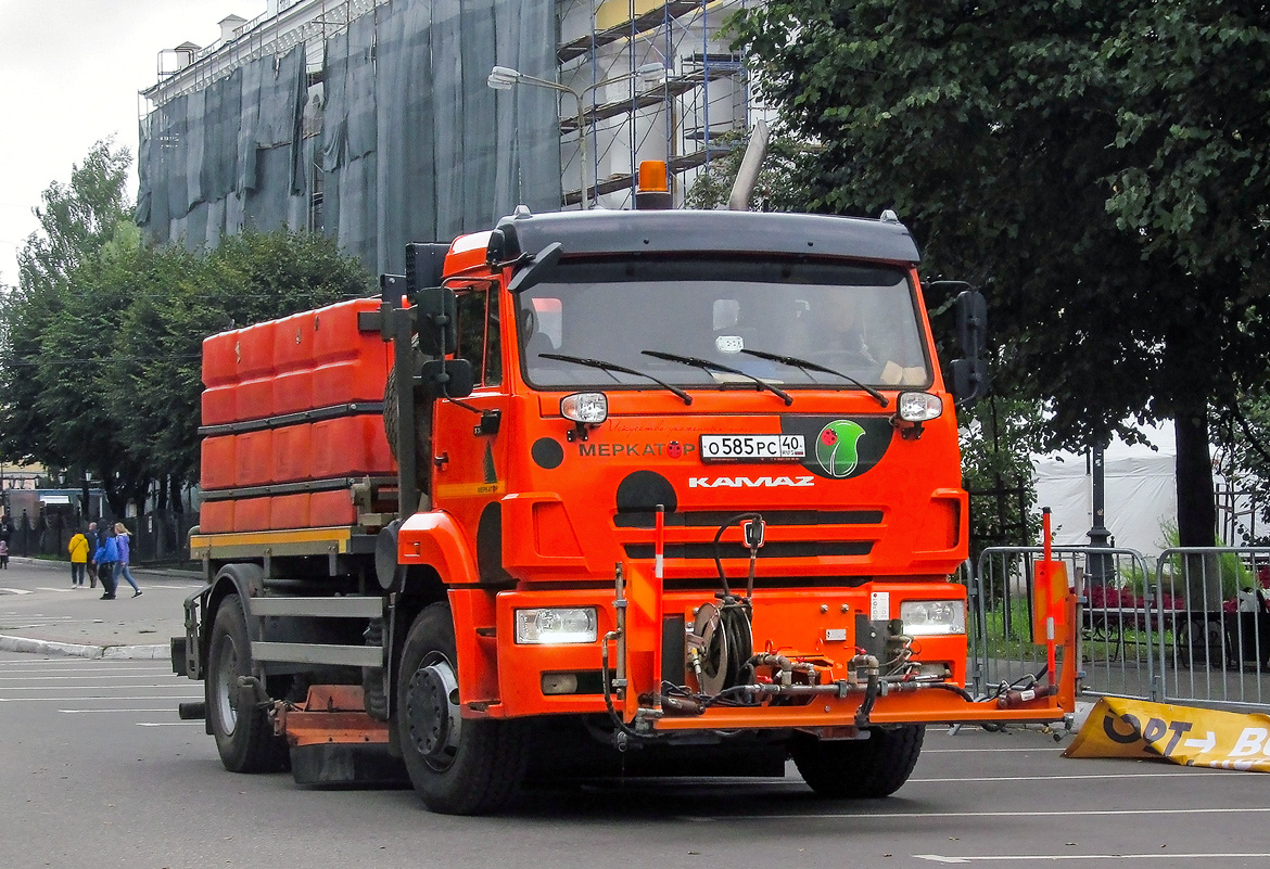 Калужская область, № О 585 РС 40 — КамАЗ-53605-A5(48)