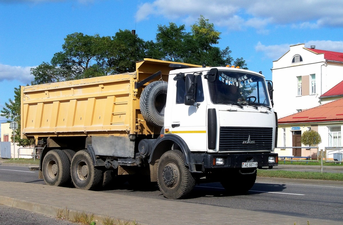 Могилёвская область, № АЕ 6871-6 — МАЗ-5516 (общая модель)