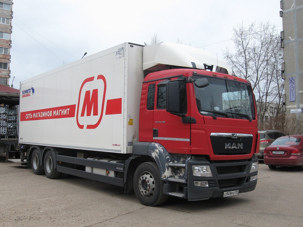 Московская область, № О 949 РО 750 — MAN TGS 28.360