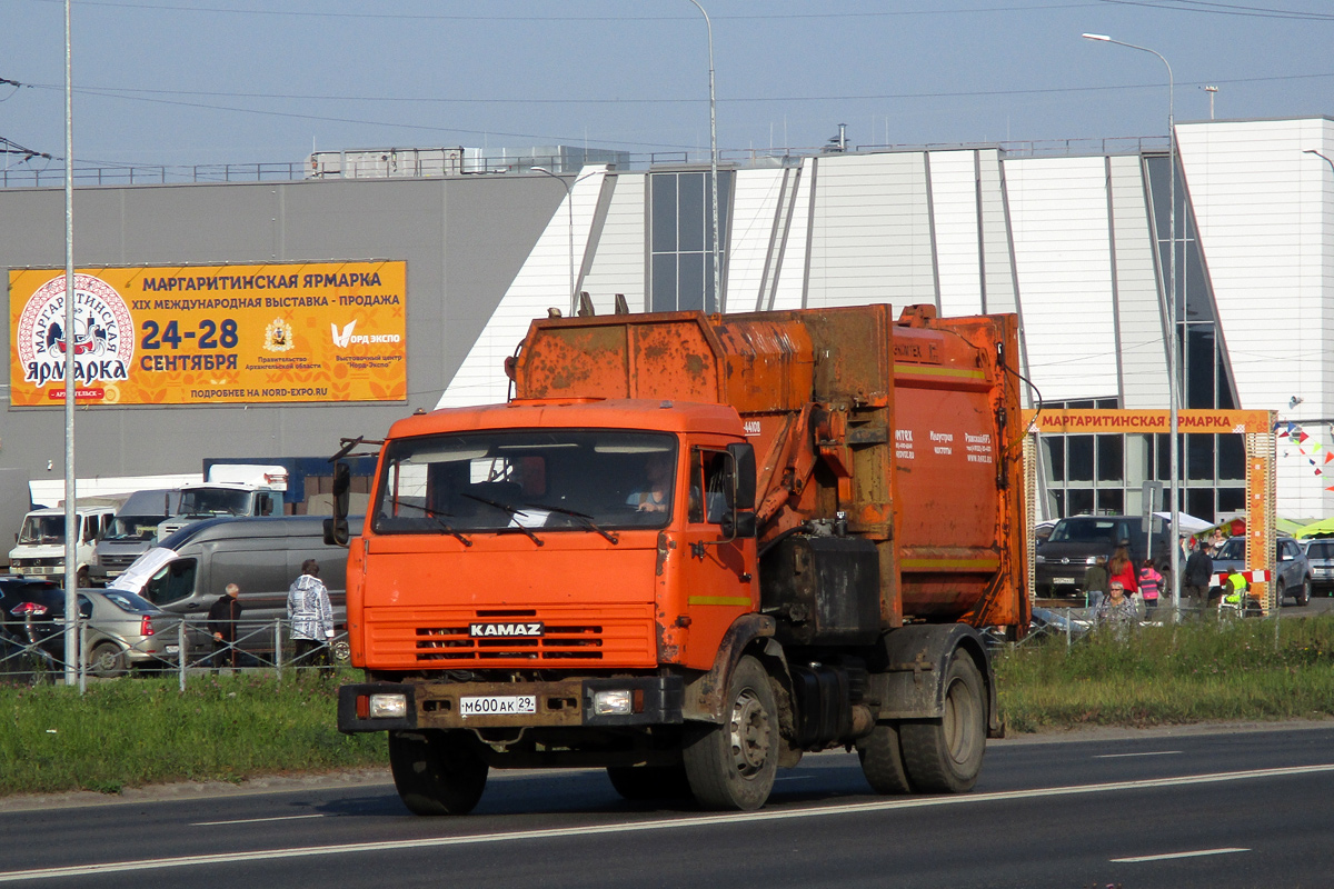 Архангельская область, № М 600 АК 29 — КамАЗ-43255-A3(96)