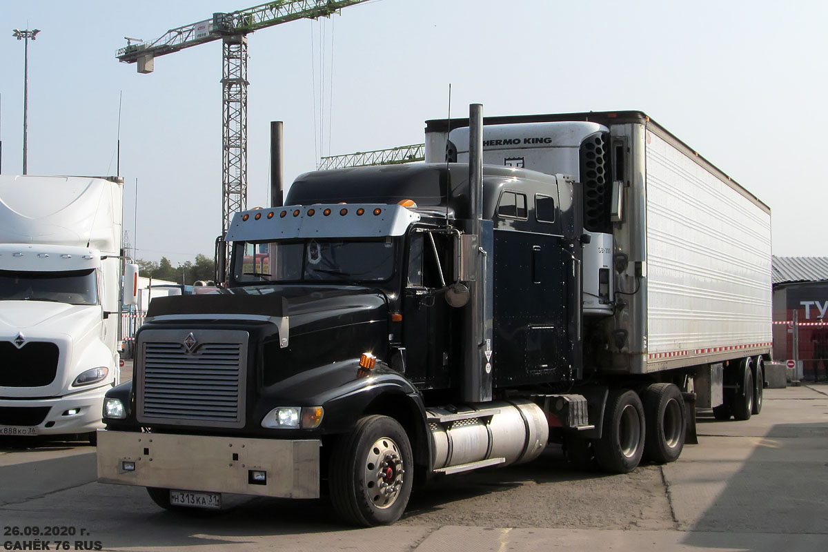 Белгородская область, № Н 313 КА 31 — International 9200; Москва — Фестиваль Truckfest 2020