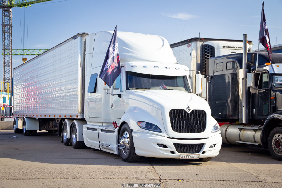 Воронежская область, № Х 888 КО 36 — International Prostar; Москва — Фестиваль Truckfest 2020