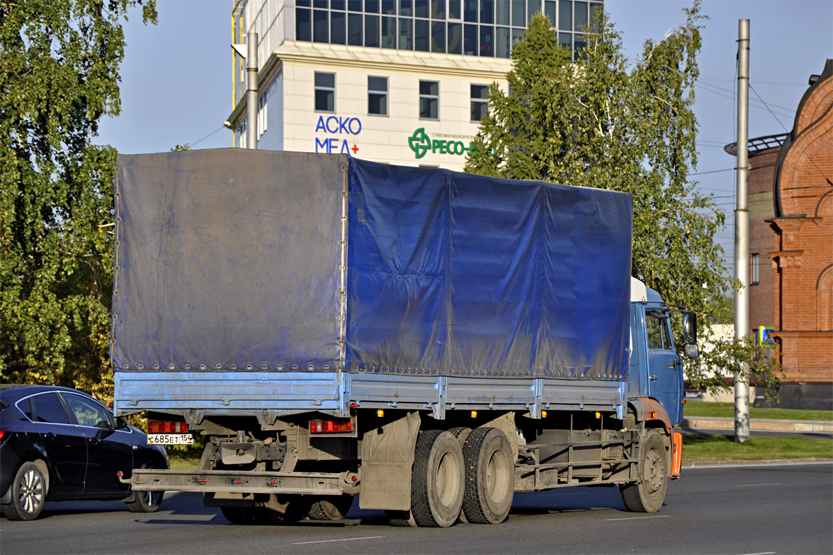Новосибирская область, № С 685 ЕТ 154 — КамАЗ-65117-62
