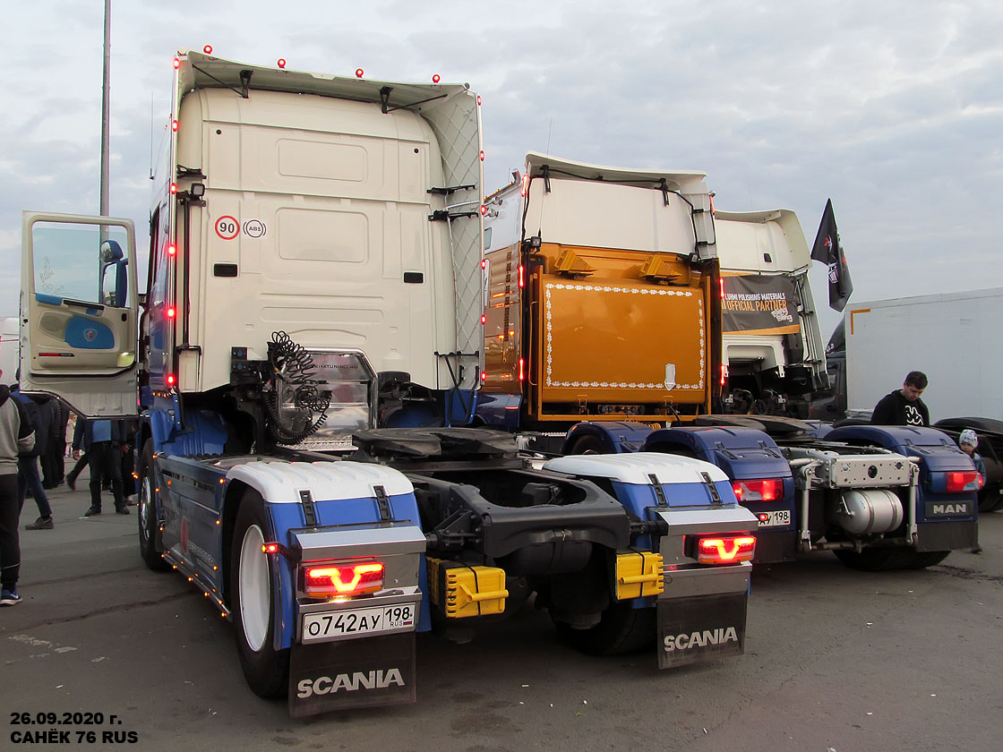 Санкт-Петербург, № О 742 АУ 198 — Scania ('2013) R440; Москва — Фестиваль Truckfest 2020