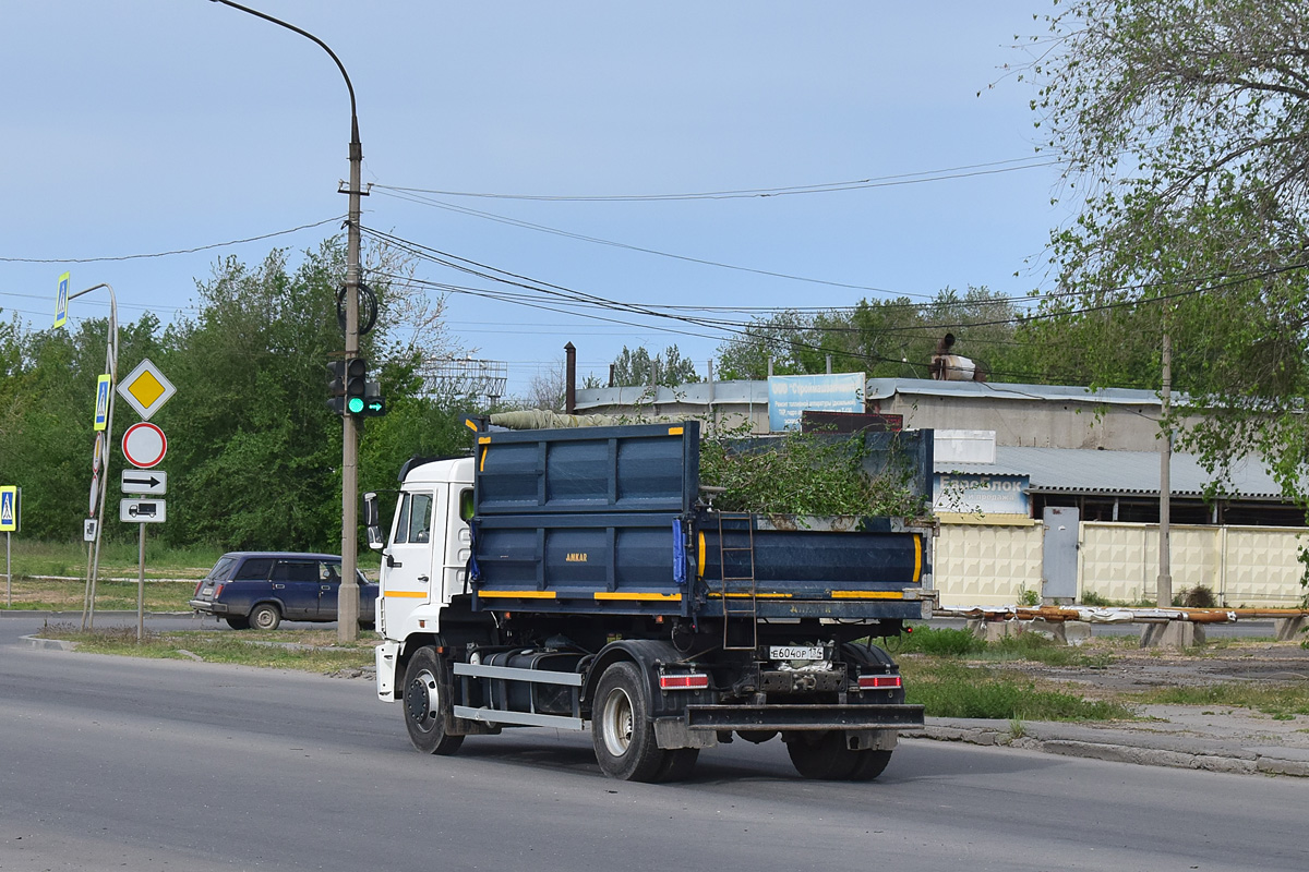 Волгоградская область, № Е 604 ОР 134 — КамАЗ-43255-G5(69)