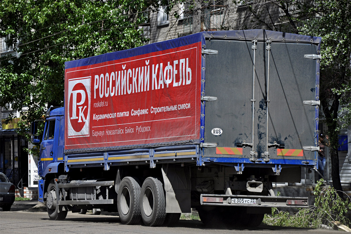 Алтайский край, № Е 305 УС 22 — КамАЗ-65117-A4(23)