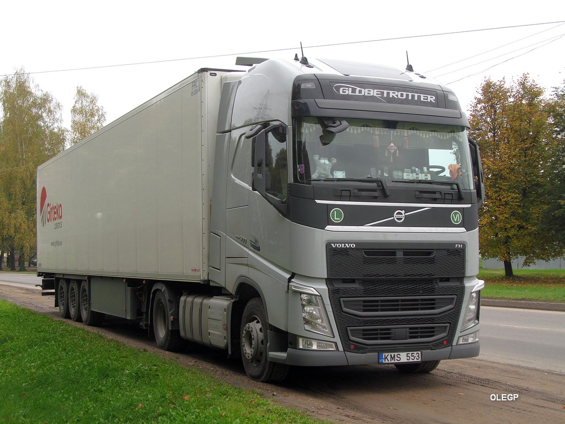 Литва, № KMS 553 — Volvo ('2012) FH.500