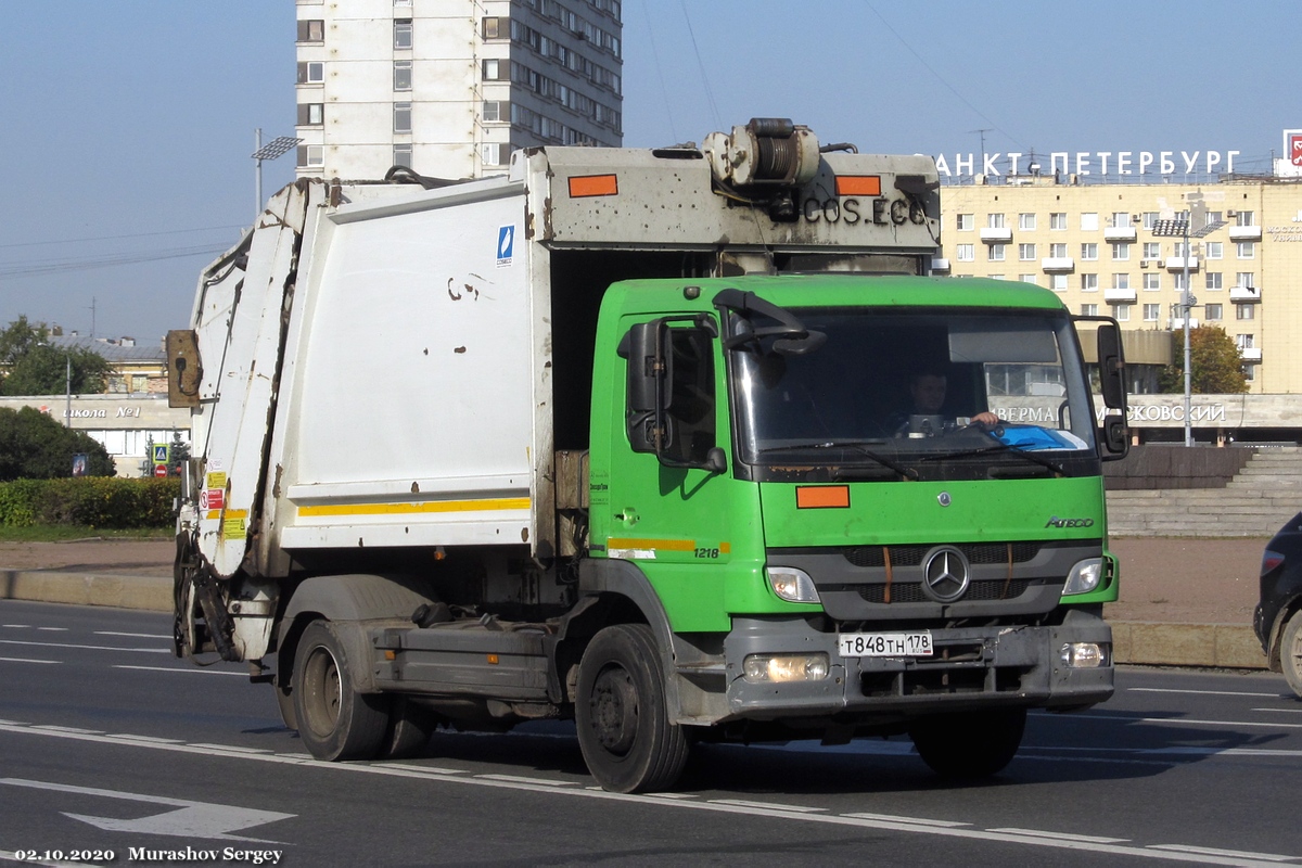 Санкт-Петербург, № Т 848 ТН 178 — Mercedes-Benz Atego 1218 [Z9M]