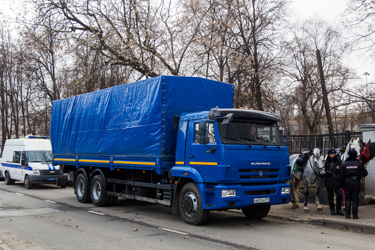 Москва, № О 607 ОН 799 — КамАЗ-65117-A5(48)