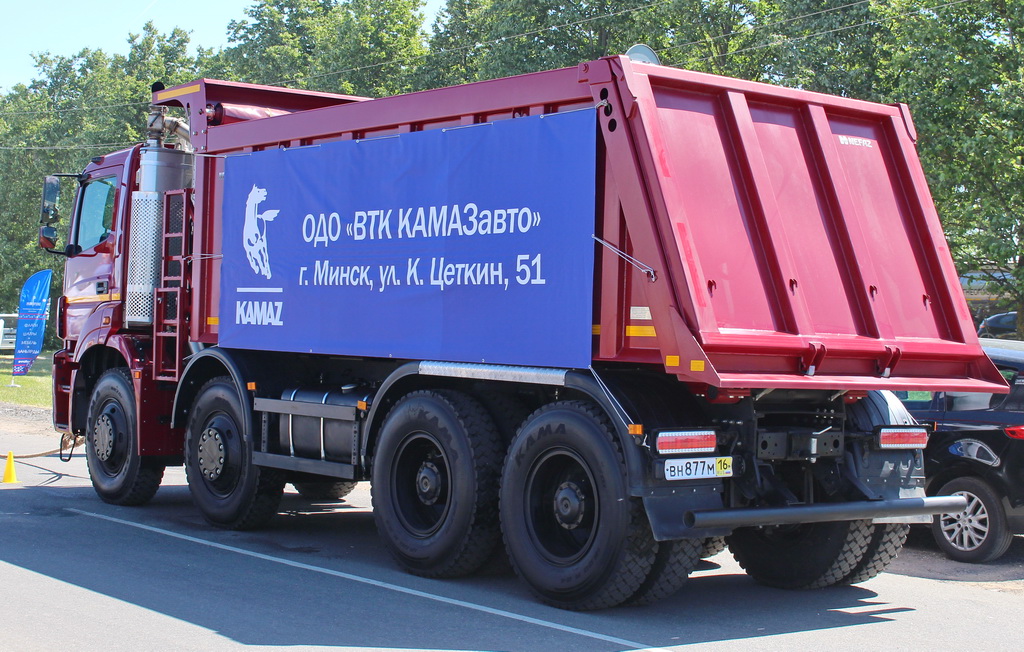 Татарстан, № ВН 877 М 16 — КамАЗ-65801-T5(68)
