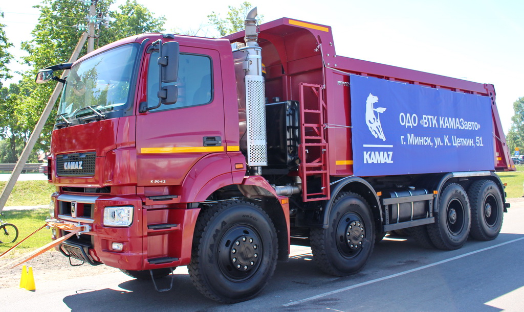 Татарстан, № ВН 877 М 16 — КамАЗ-65801-T5(68)