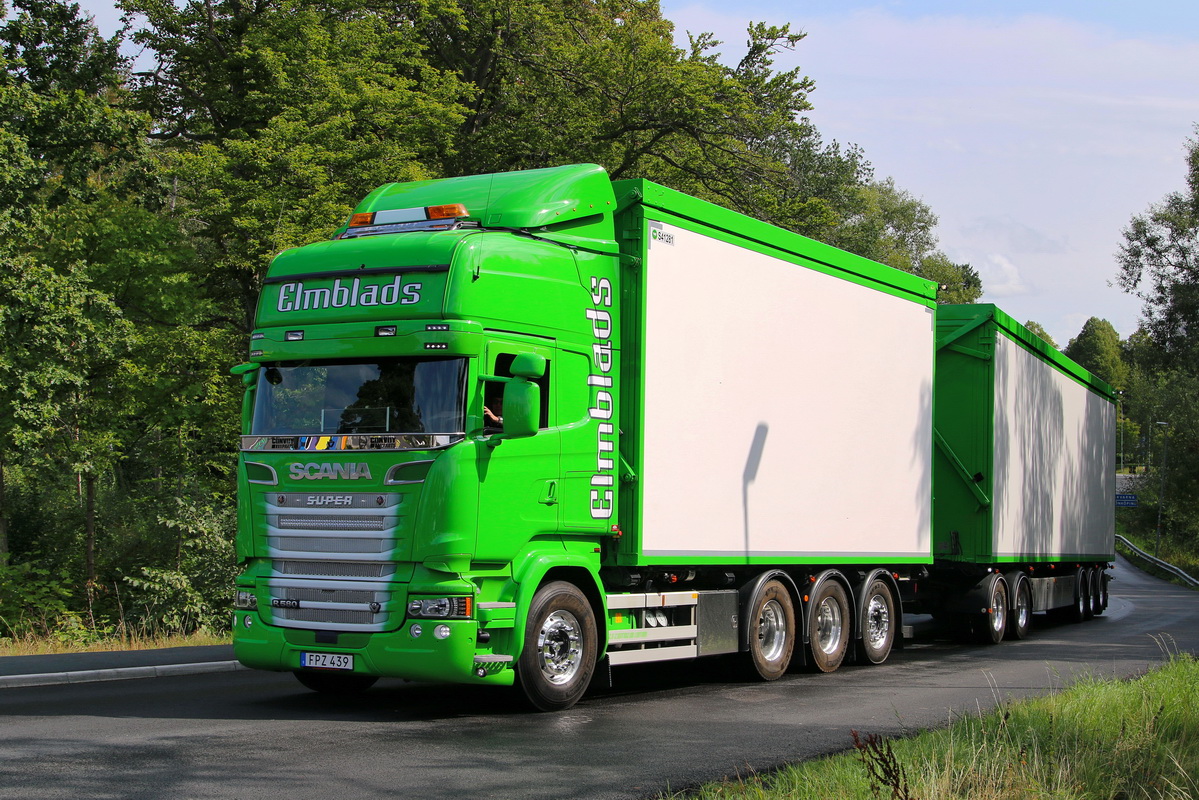 Швеция, № FPZ 439 — Scania ('2013) R580; Швеция — Nordic Trophy 2018