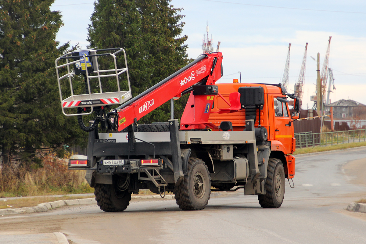 Ненецкий автономный округ, № А 483 ОА 83 — КамАЗ-43502-D5(66)