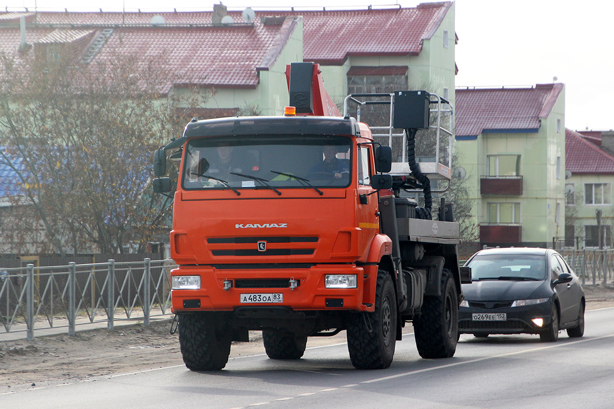 Ненецкий автономный округ, № А 483 ОА 83 — КамАЗ-43502-D5(66)