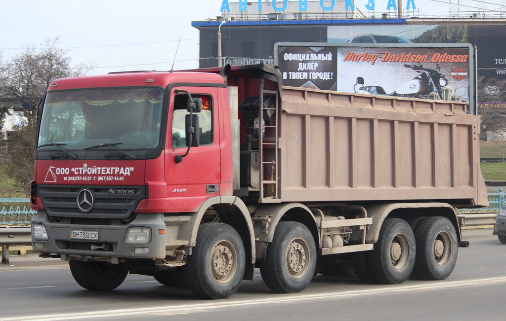 Одесская область, № ВН 7332 СХ — Mercedes-Benz Actros ('2003) 4140