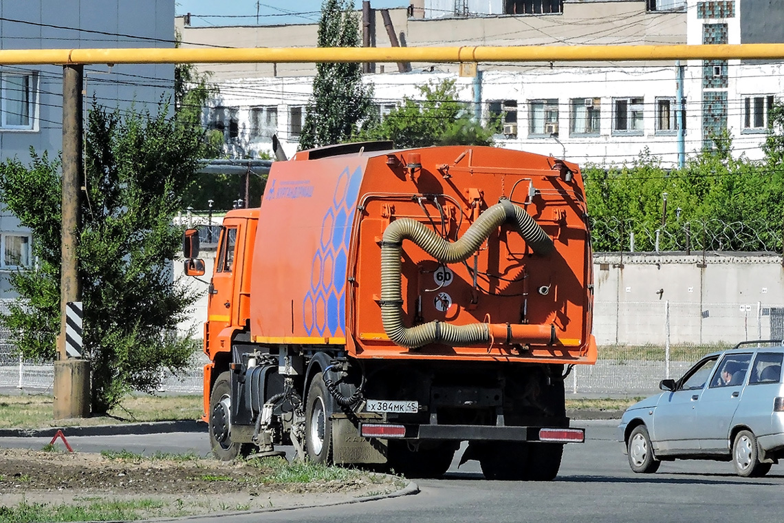 Курганская область, № Х 384 МК 45 — КамАЗ-53605-A5(48)