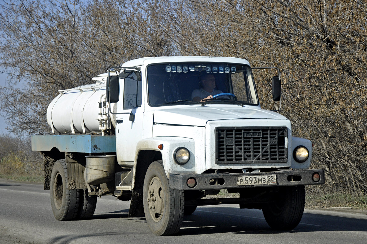 Алтайский край, № Р 593 МВ 22 — ГАЗ-33073