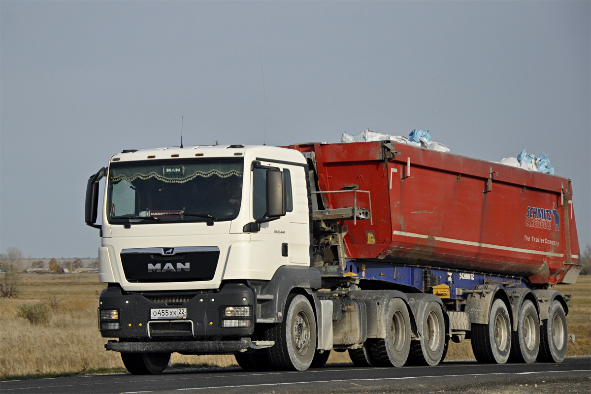 Алтайский край, № О 455 ХК 22 — MAN TGS 33.440