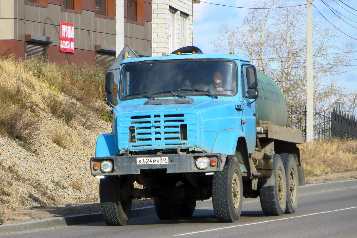 Бурятия, № К 624 МК 03 — ЗИЛ-433422
