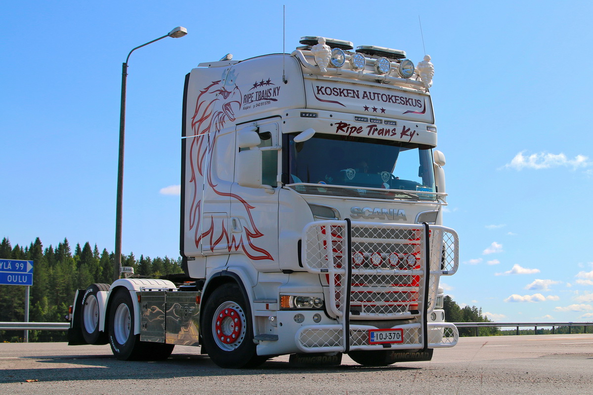 Финляндия, № IOJ-370 — Scania ('2009-2011, общая модель)