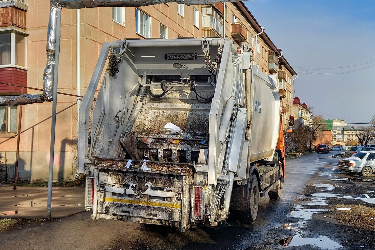 Курганская область, № О 169 АУ 196 — КамАЗ-53605-A5(48)