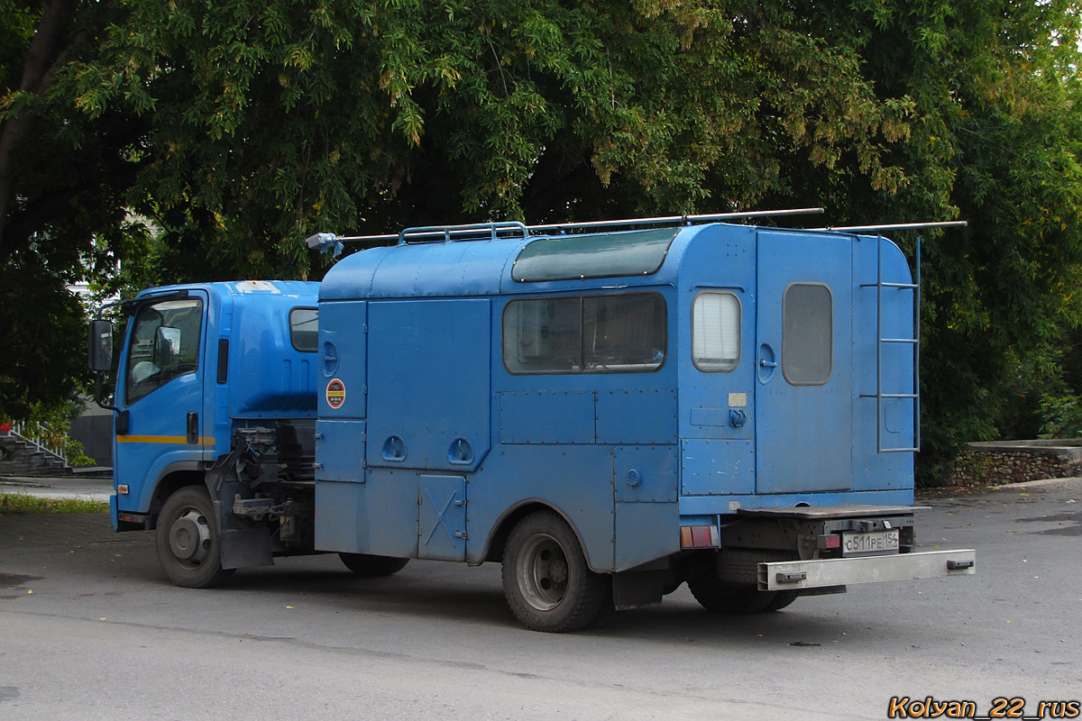 Новосибирская область, № С 511 РЕ 154 — Isuzu NPR75 [Z7X]