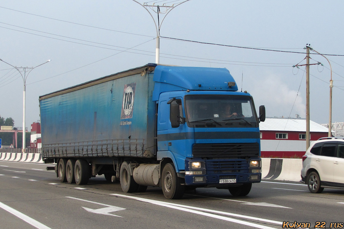 Ленинградская область, № Т 538 СА 47 — Volvo ('1993) FH12.380