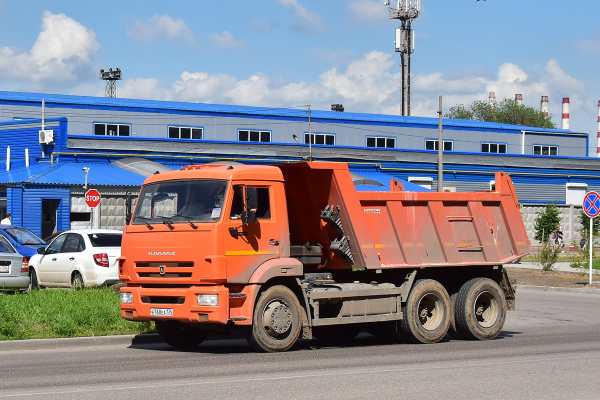 Волгоградская область, № Е 768 ЕА 134 — КамАЗ-65115-L4(19)
