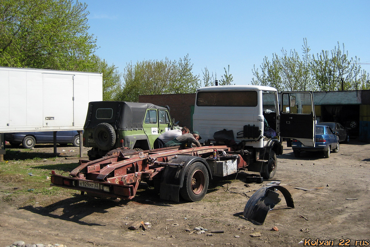 Алтайский край, № К 929 МТ 22 — Mercedes-Benz LP (общая модель)