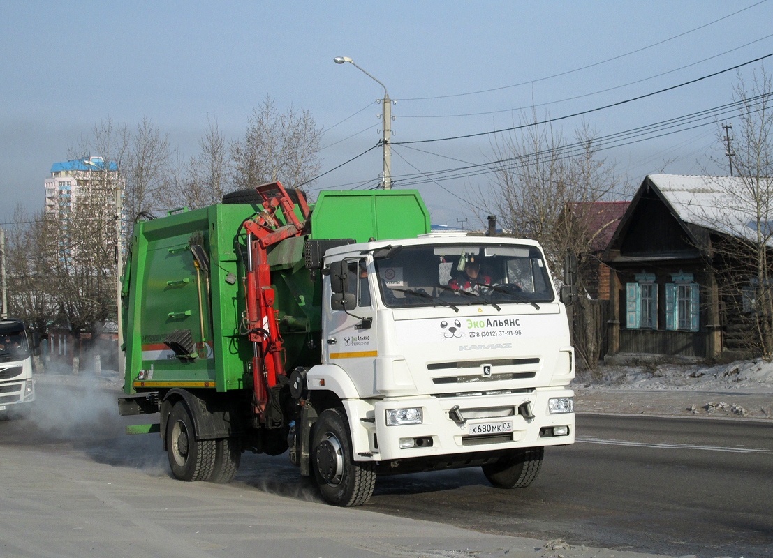 Бурятия, № Х 680 МК 03 — КамАЗ-53605-A5(48)