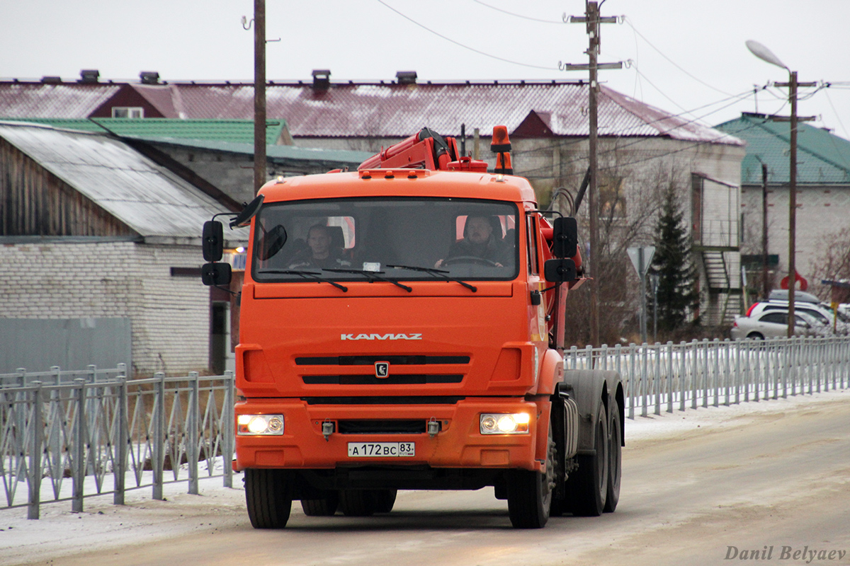 Ненецкий автономный округ, № А 172 ВС 83 — КамАЗ-65115-A4(23)