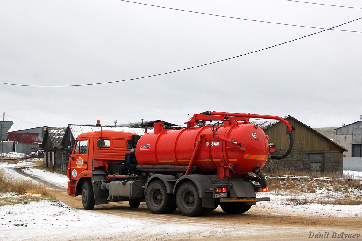 Ненецкий автономный округ, № А 172 ВС 83 — КамАЗ-65115-A4(23)