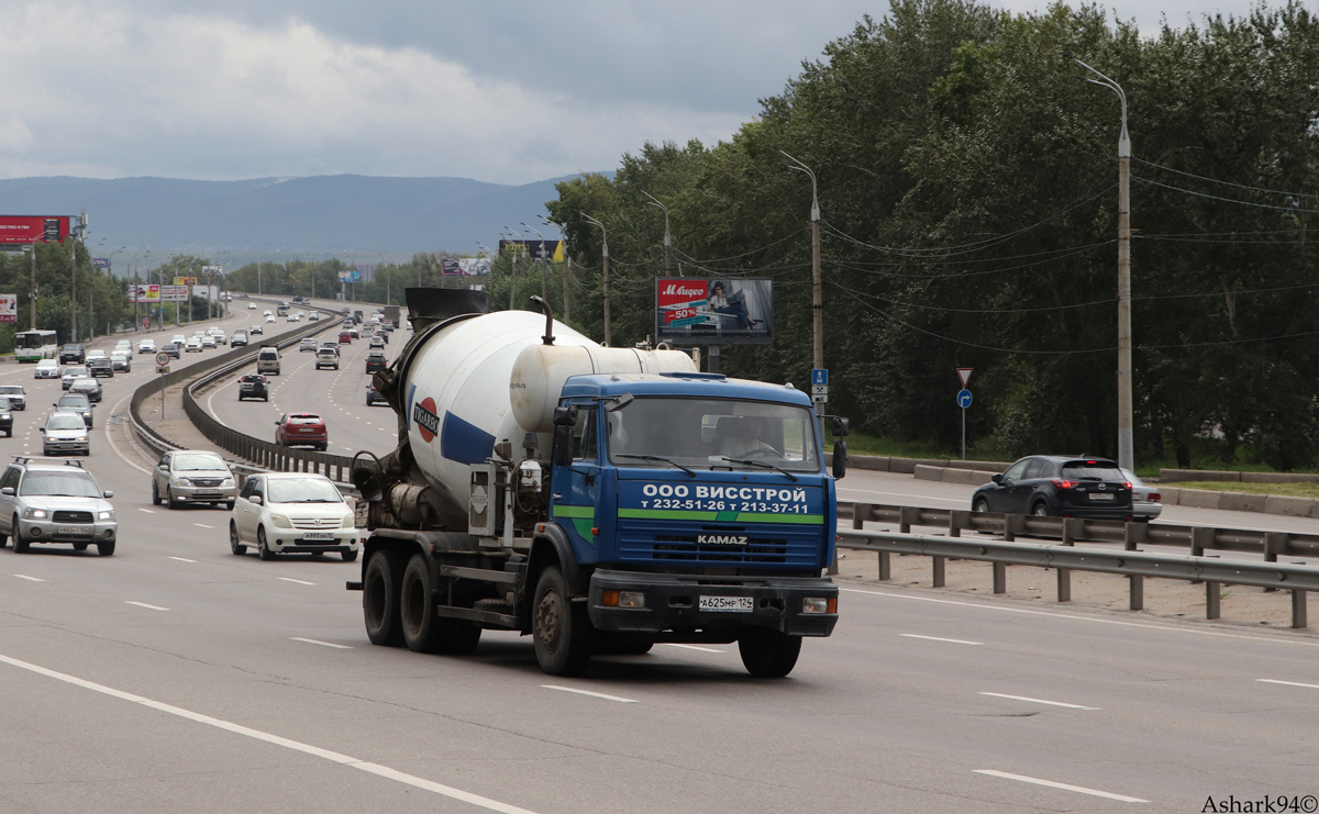 Красноярский край, № А 625 МР 124 — КамАЗ-65115-D3(97)