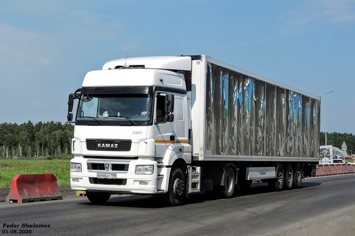 Санкт-Петербург, № В 446 НС 198 — КамАЗ-5490-S5(87)