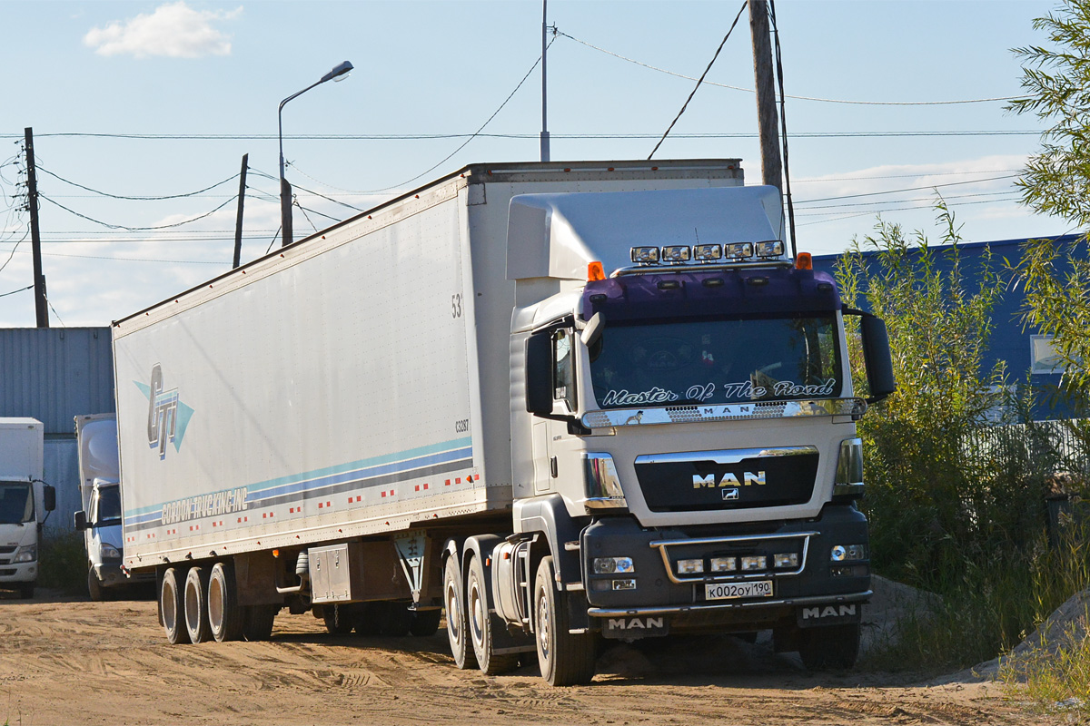 Саха (Якутия), № К 002 ОУ 190 — MAN TGS 33.440