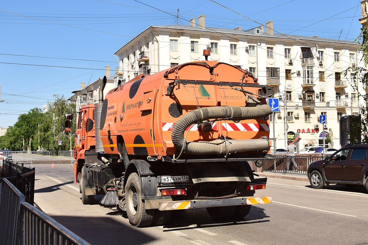 Волгоградская область, № В 574 ХМ 134 — КамАЗ-53605-L4(19)